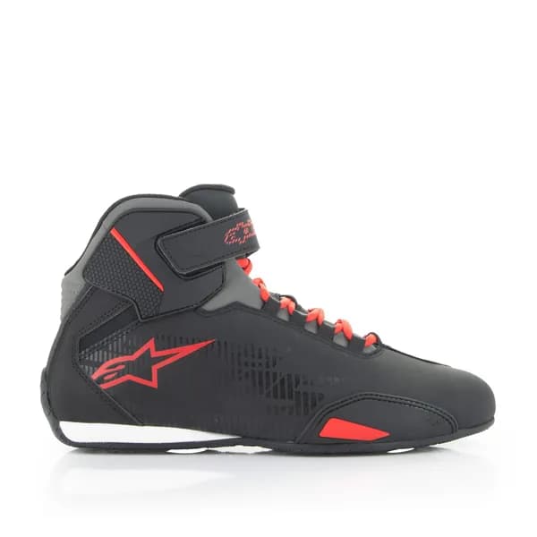 Botas Alpinestars Sektor Negro Rojo 2515518
