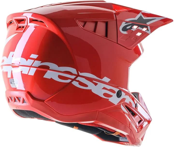 Casco Alpinestars SM5 Corp Rojo Negro Blanco