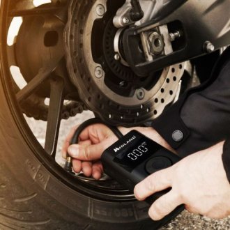 COMPRESOR DE AIRE CON POWERBANK - LINTERNA - MIDLA COMPRESOR DE AIRE CON POWERBANK - LINTERNA - MIDLA