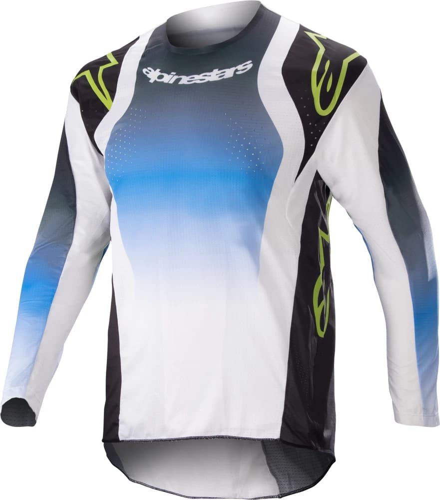 Camiseta Alpinestars Youth Racer Push Azul Blanco- image_1
