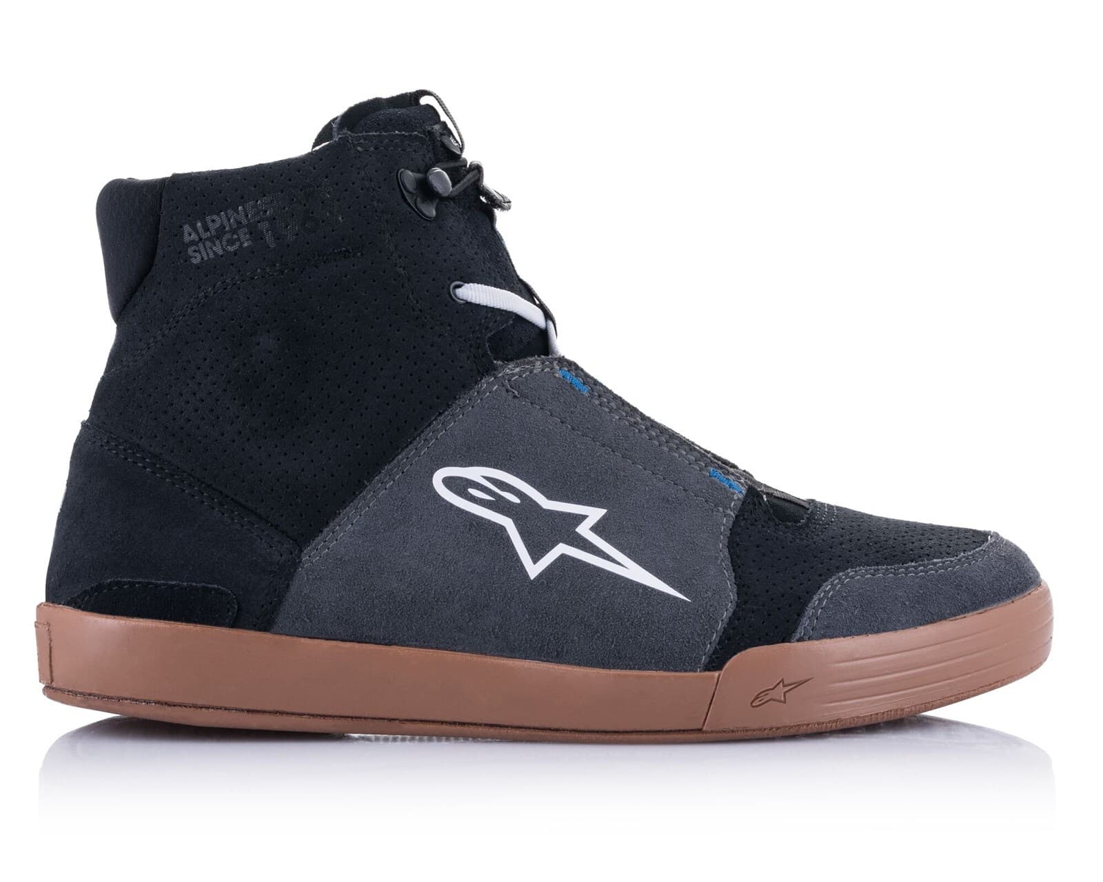 Botas Alpinestars Chrome Negro Azul - 25123221172 Botas Alpinestars Chrome Negro Azul - 25123221172