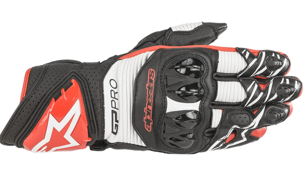 Guantes Alpinestars GP Pro R3 Negro Blanco Rojo-DE image_1
