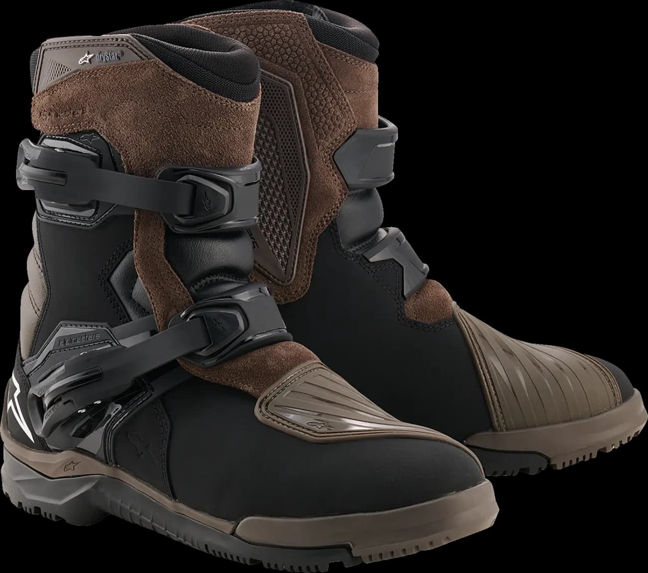Botas Alpinestars Belize V2 Drystar Marron Negro image_1
