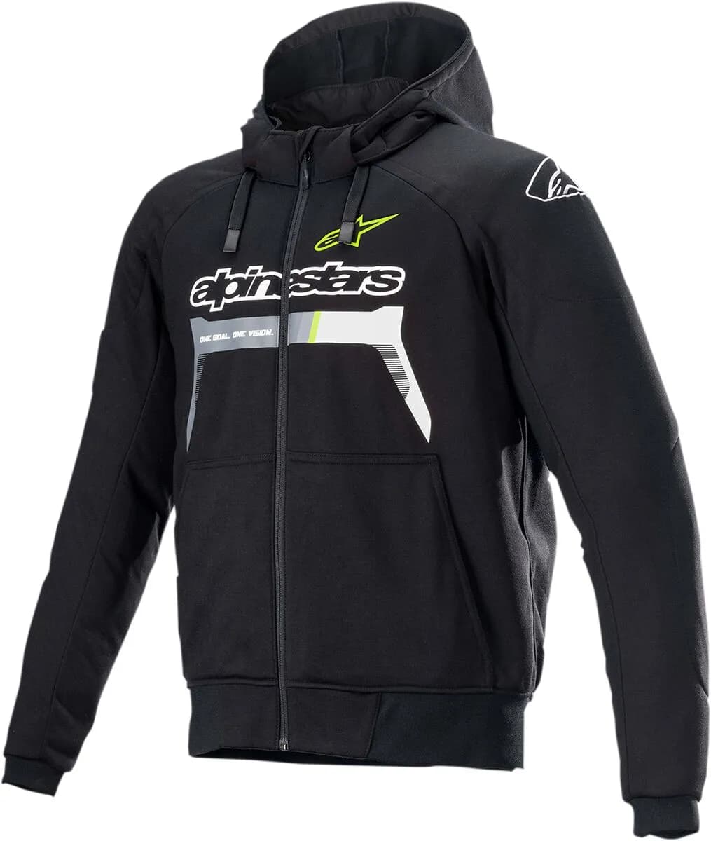 Chaqueta Alpinestars Chrome Ignition Negro Amaril image_1