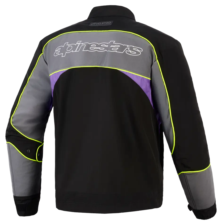 Chaqueta Alpinestars Unite Negro Gris Amarillo Chaqueta Alpinestars Unite Negro Gris Amarillo