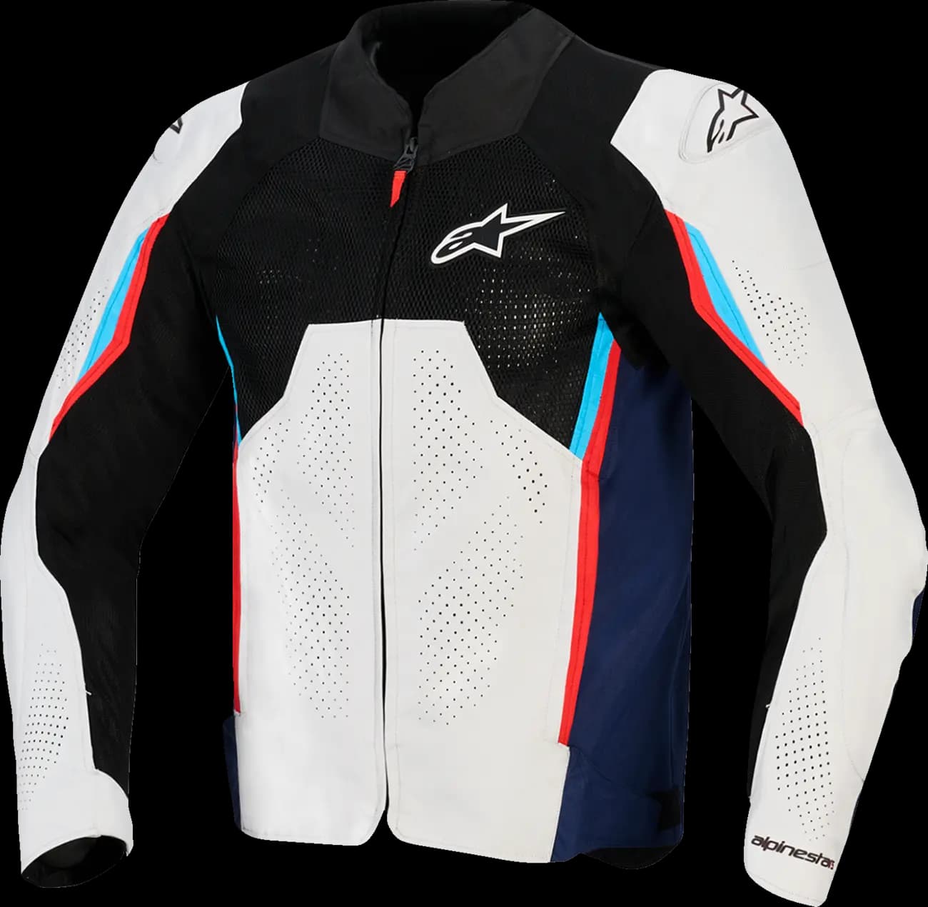 Chaqueta Alpinestars AST Air V3 Gris Azul Rojo Chaqueta Alpinestars AST Air V3 Gris Azul Rojo