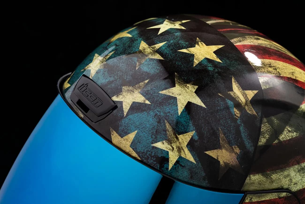 Casco ICON Airform Old Glory Casco ICON Airform Old Glory
