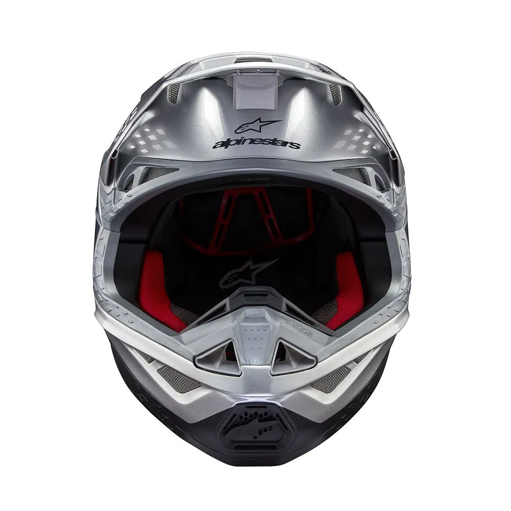 Casco Alpinestars SM10 Flood Gris Negro Naranja Casco Alpinestars SM10 Flood Gris Negro Naranja