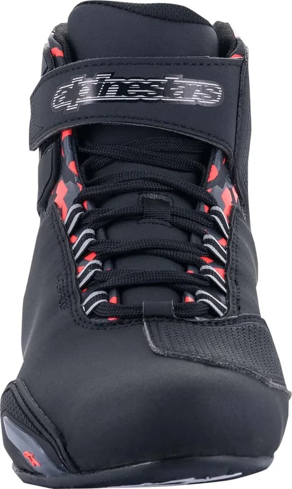 Botas Alpinestars Sektor Waterproof Negro Gris Roj Botas Alpinestars Sektor Waterproof Negro Gris Roj