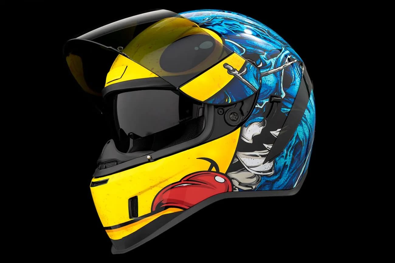 Casco ICON Airform MIPS Brozak Azul Casco ICON Airform MIPS Brozak Azul