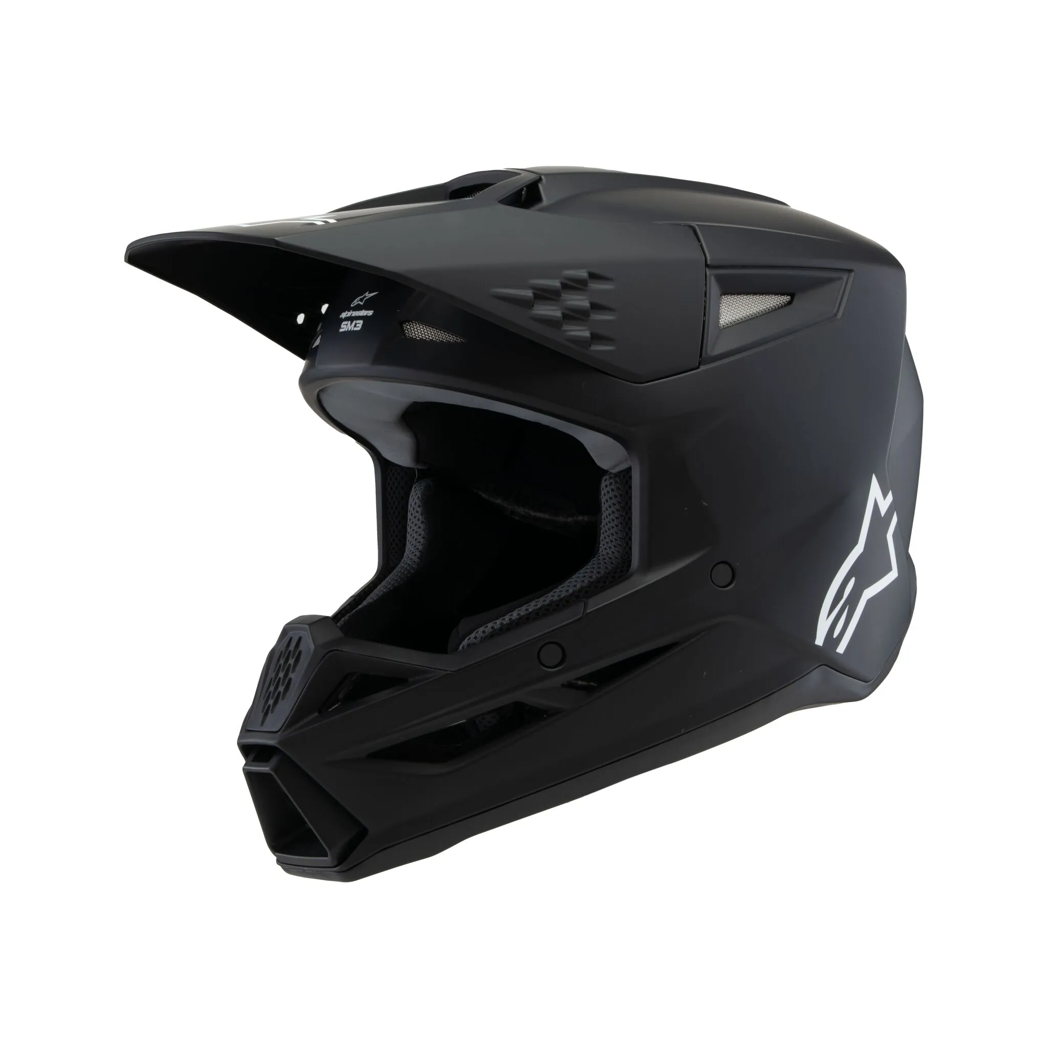 Casco Alpinestars S-M3 Infantil Negro Mate image_1
