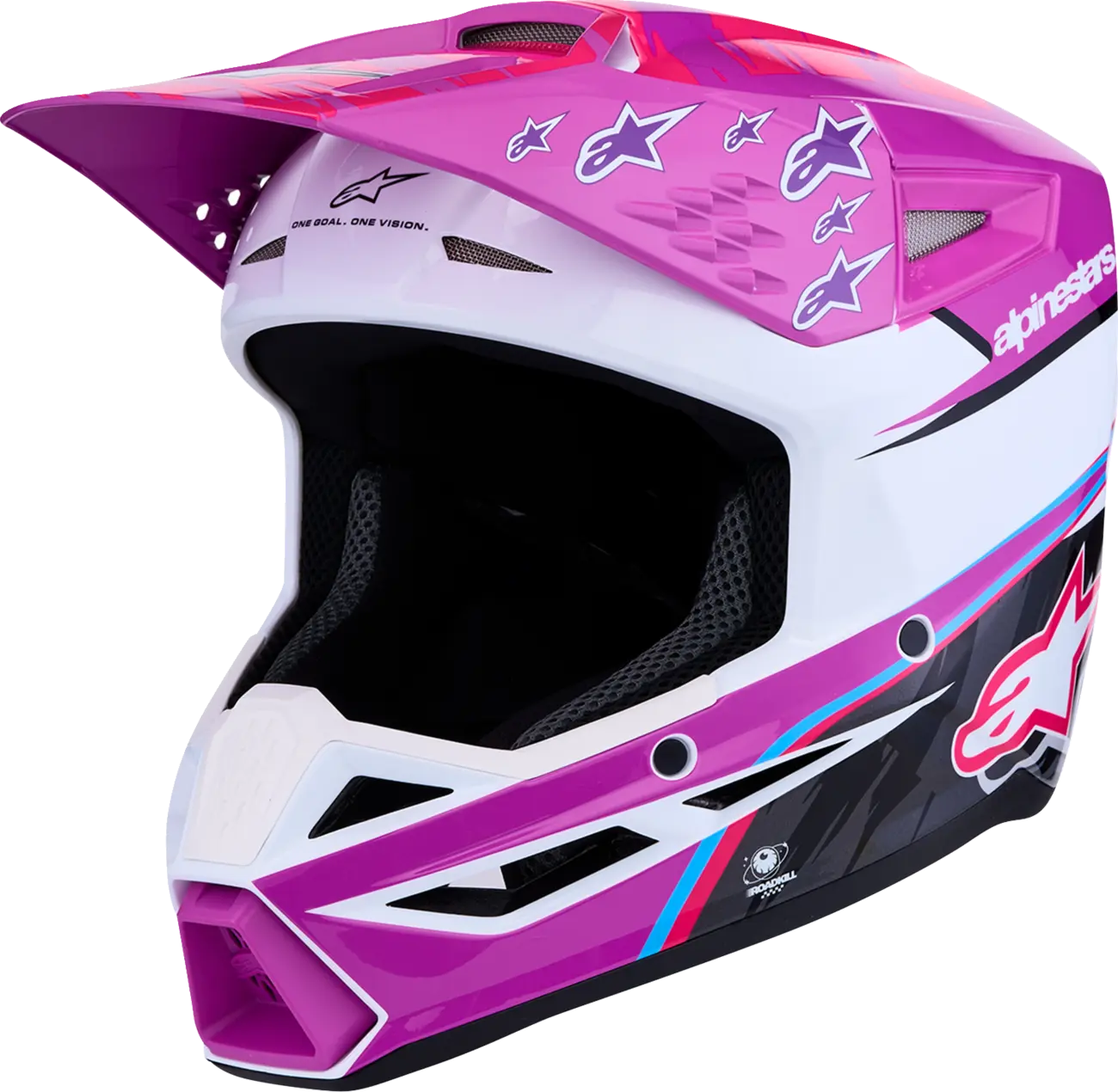 Casco Alpinestars S-M3 Infantil Rosa image_1