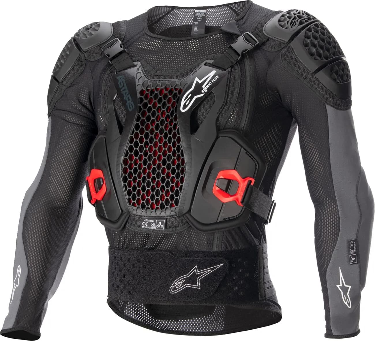 Peto Protector Alpinestars Bionic Plus V2 Negro Antracita (Clonado) image_1