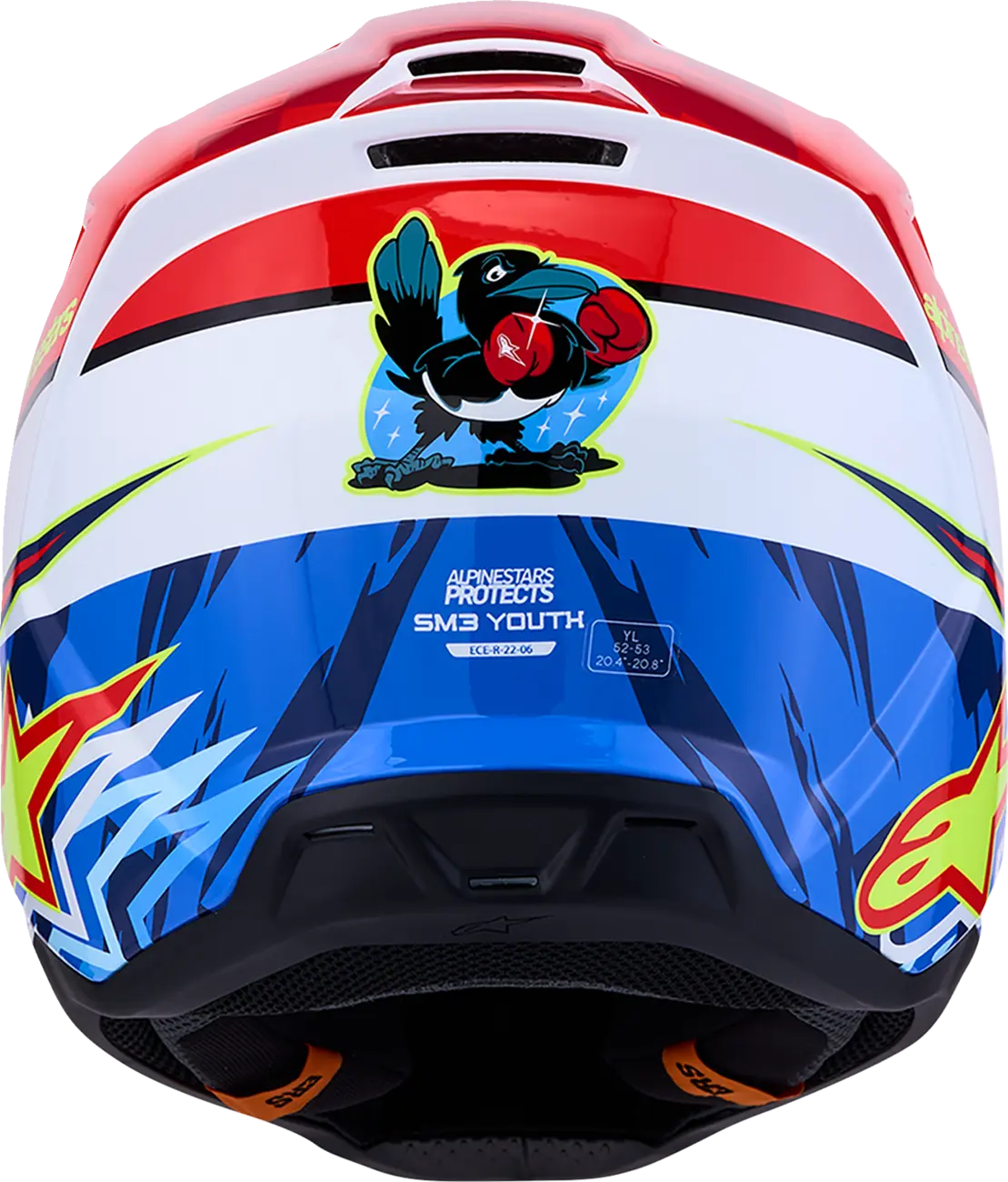 Casco Alpinestars S-M3 Infantil Falcon Rojo Casco Alpinestars S-M3 Infantil Falcon Rojo