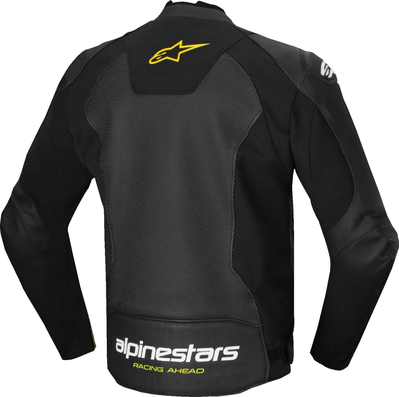 Chaqueta Alpinestars Faster V3 AirFlow Negro Blanco Amarillo Chaqueta Alpinestars Faster V3 AirFlow Negro Blanco Amarillo