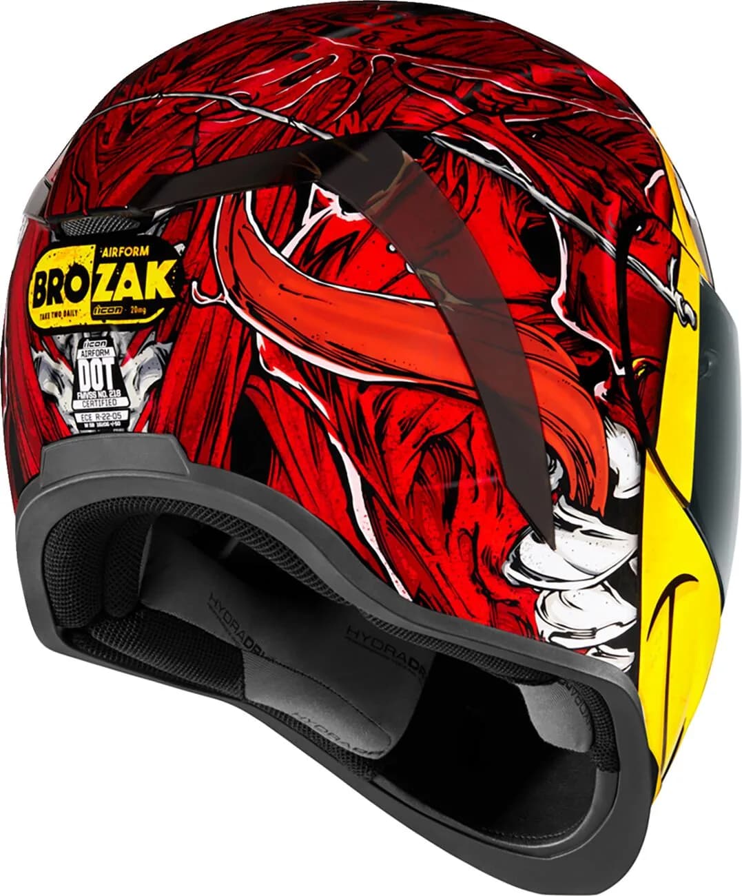 Casco ICON Airform MIPS Brozak Rojo Casco ICON Airform MIPS Brozak Rojo