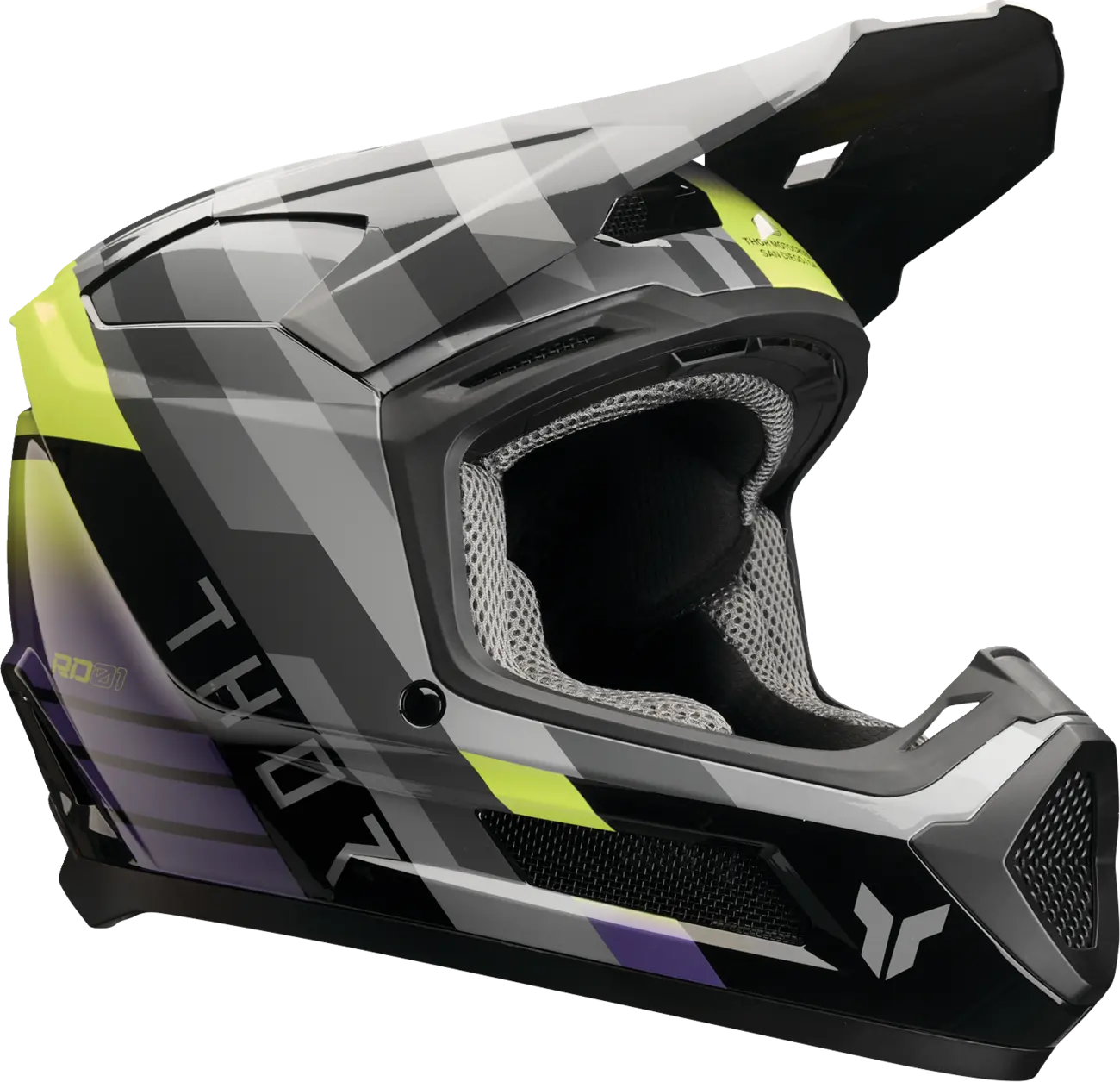Casco THOR Fleet Infantil Camber Negro Gris image_1
