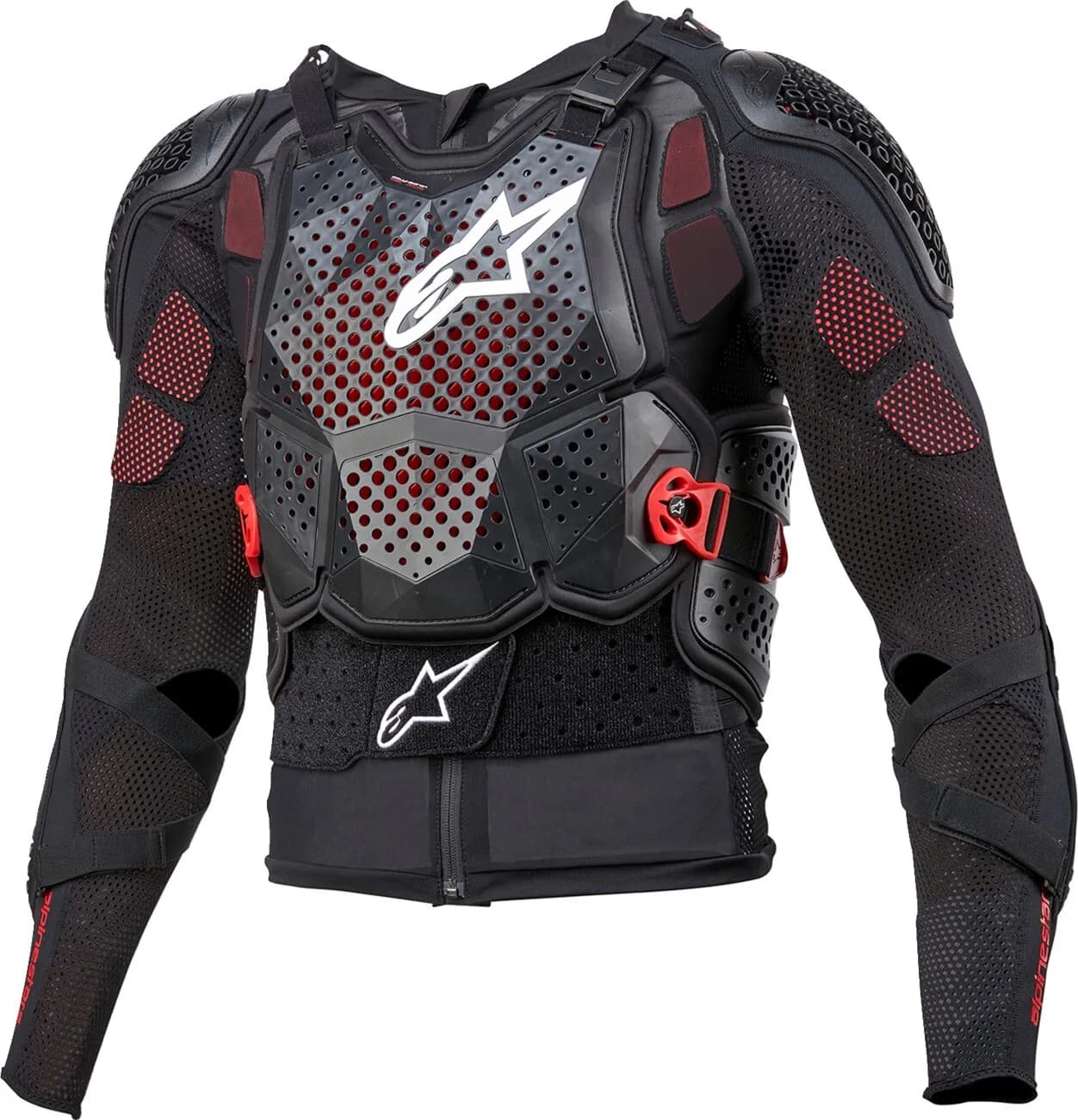 Chaqueta Alpinestars Bionic Tech 3 Negro Blanco Rojo (Clonado) image_1