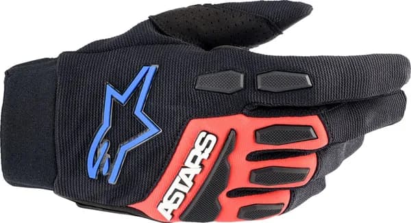 Guantes Alpinestars Full Bore XT Negro Rojo Azul ( image_1