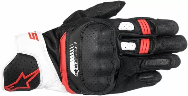 Guantes de cuero Alpinestars SP-5 Ng Bl Rj (Clonad image_1