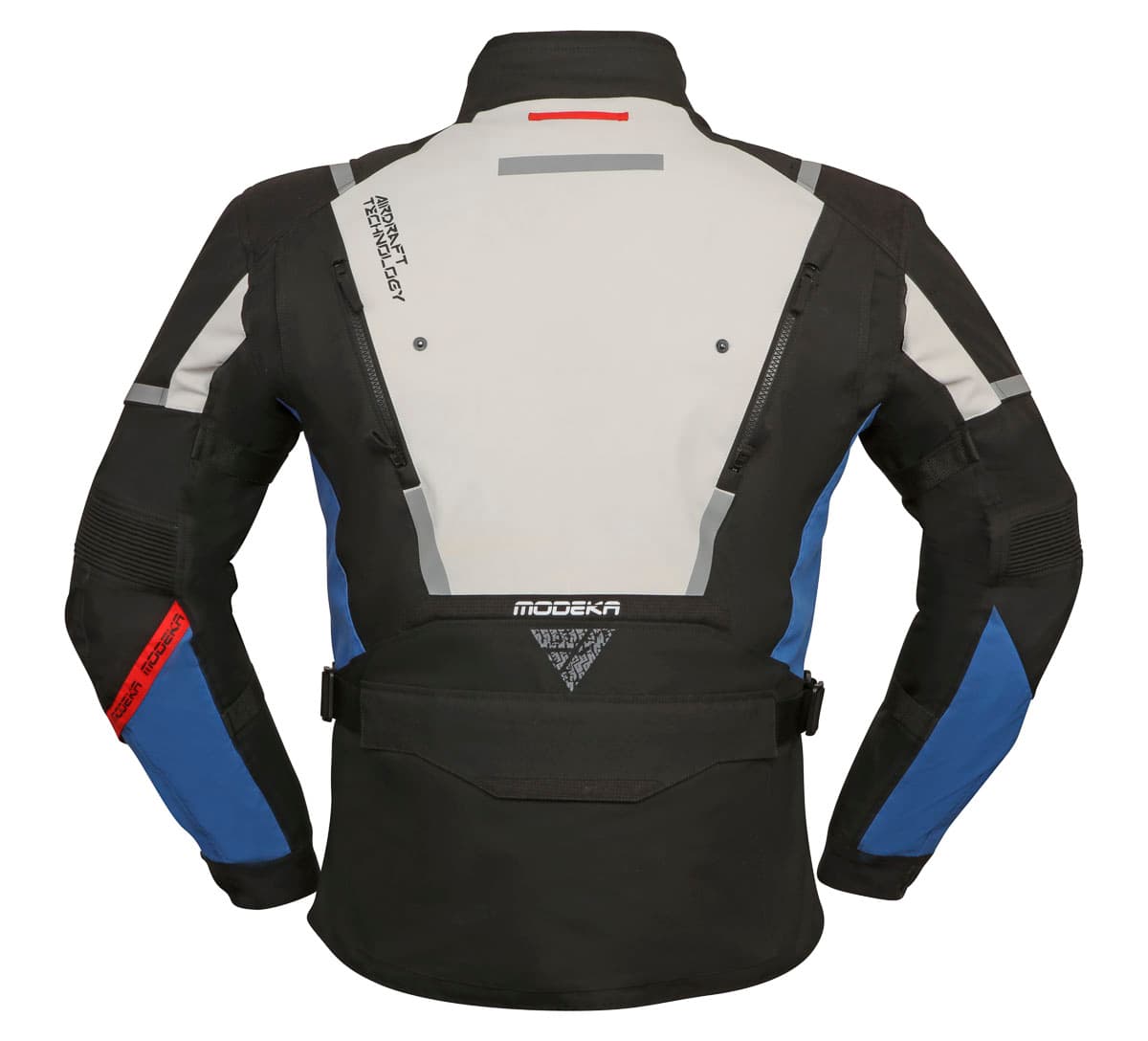 Chaqueta Modeka Trohn Gris Azul Chaqueta Modeka Trohn Gris Azul